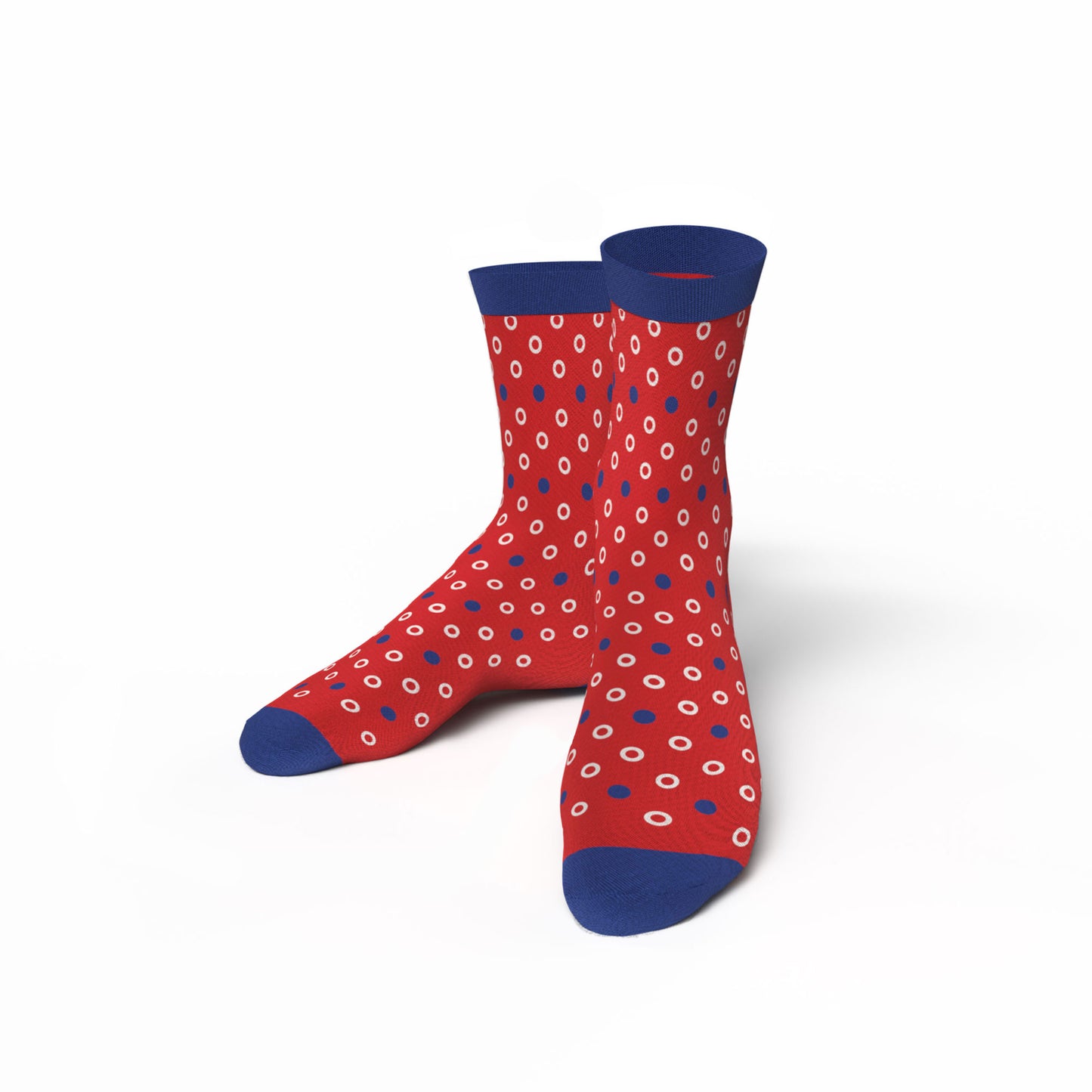 6 PACK BAMBOO SOCKS RED