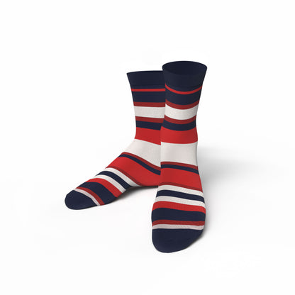 6 PACK BAMBOO SOCKS NAVY