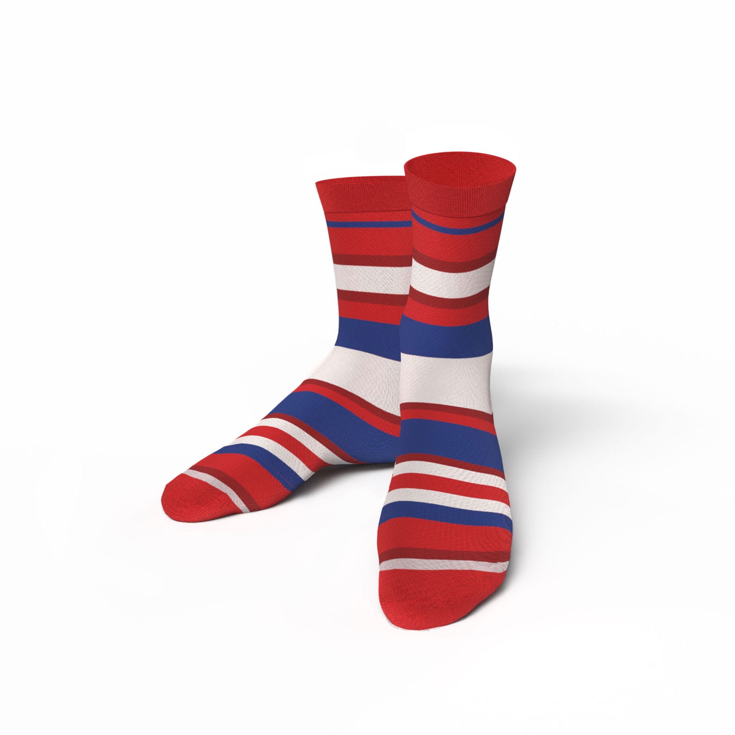 6 PACK BAMBOO SOCKS RED