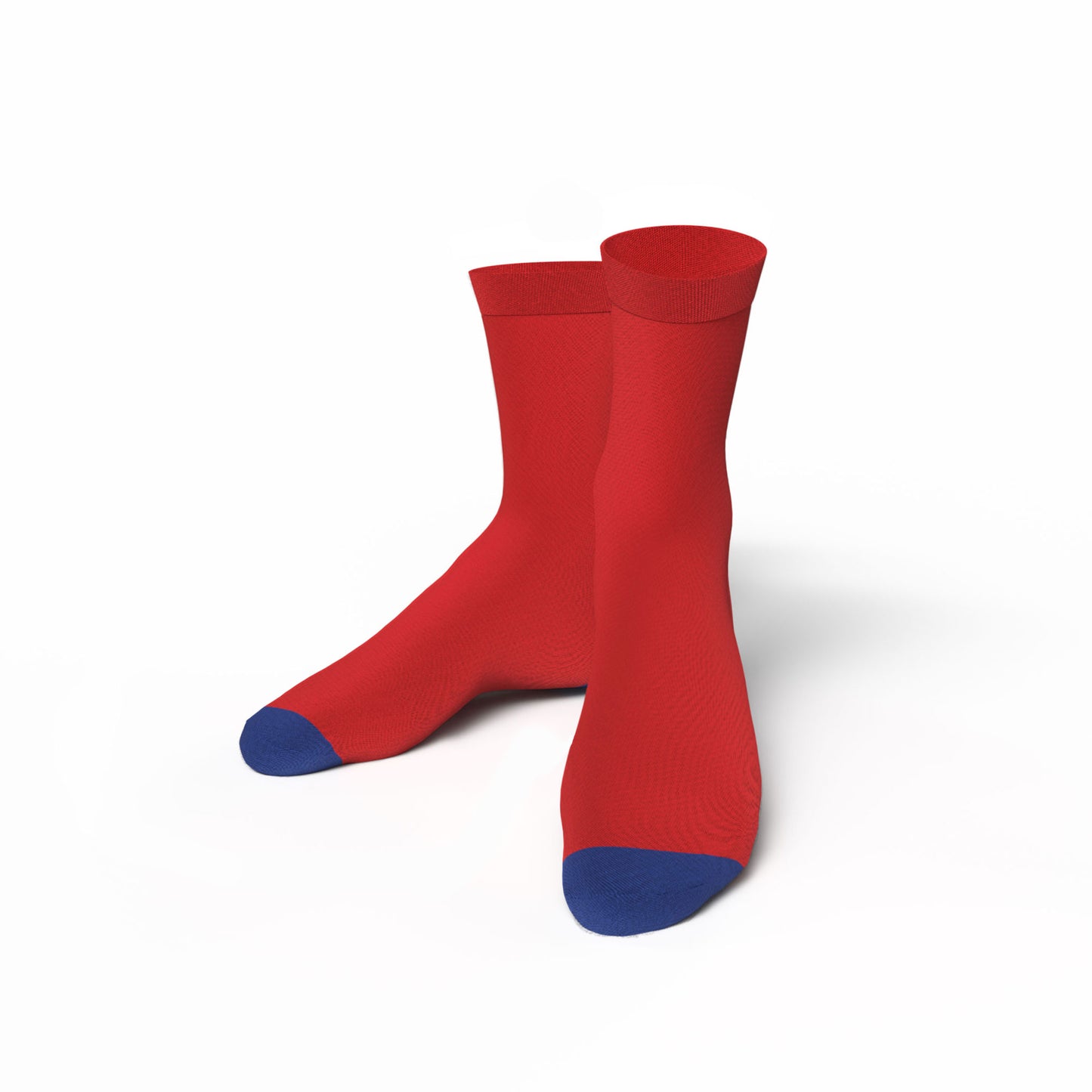 6 PACK BAMBOO SOCKS RED