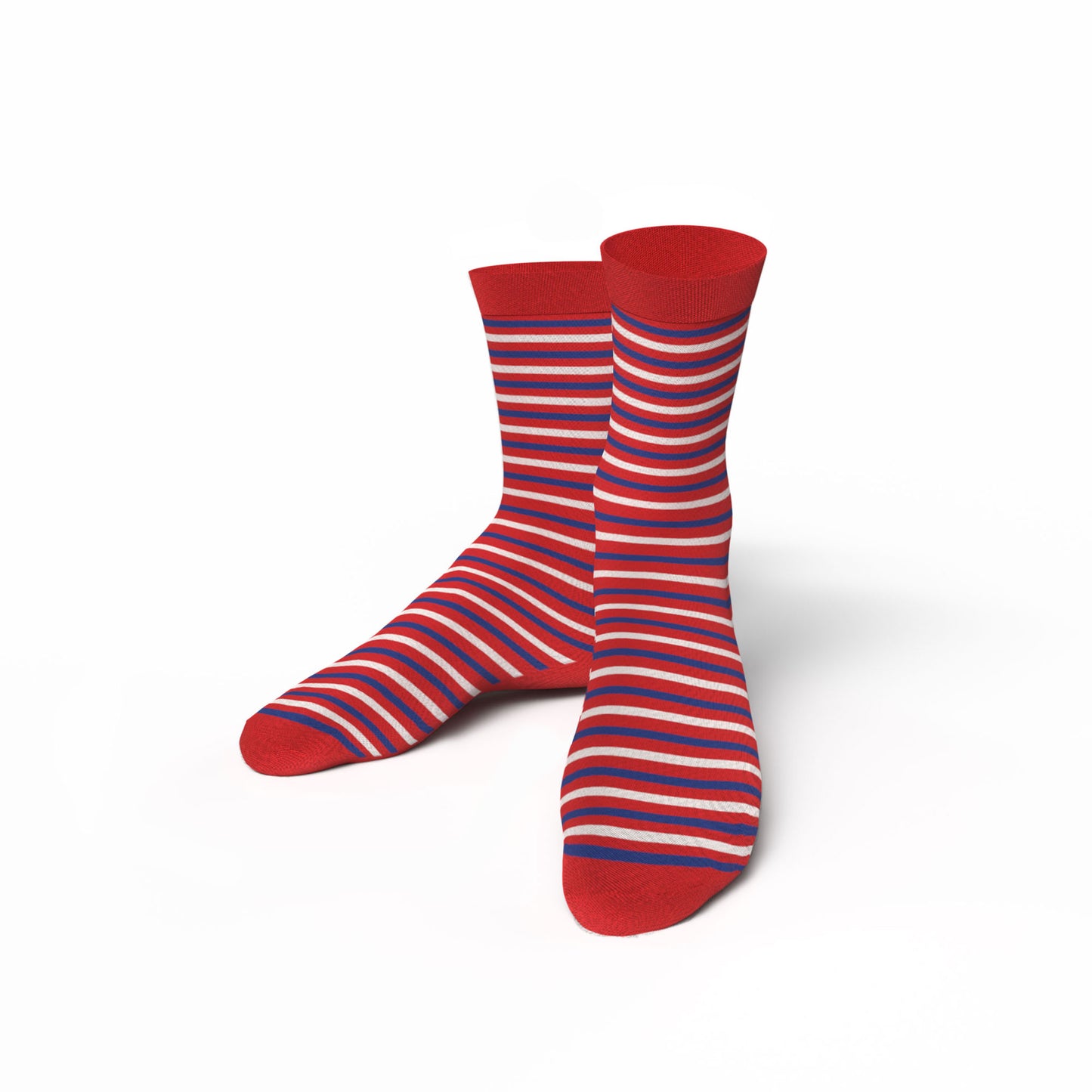6 PACK BAMBOO SOCKS RED